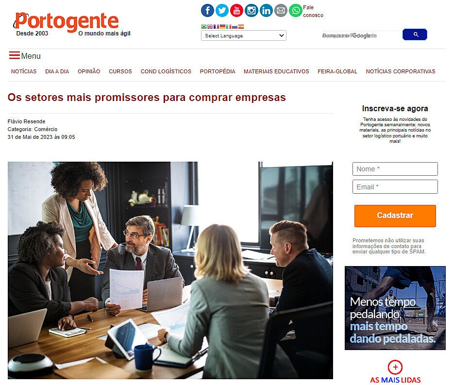Os setores mais promissores para comprar empresas